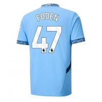 Manchester City Phil Foden #47 Fußballbekleidung Heimtrikot 2024-25 Kurzarm